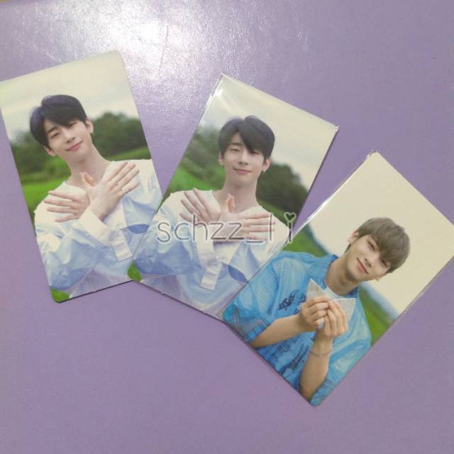 Victon X1 Han Seungwoo Lee Hangyul  Broadcast Photocard