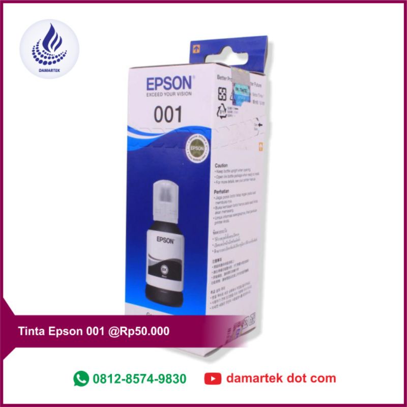 Tinta Epson 001 Hitam
