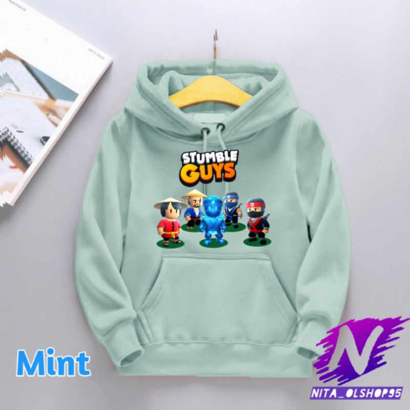 Hoodie anak stumble guys sweater Hoodie anak bisa untuk umur 2-12tahun bisa untuk laki laki dan perempuan