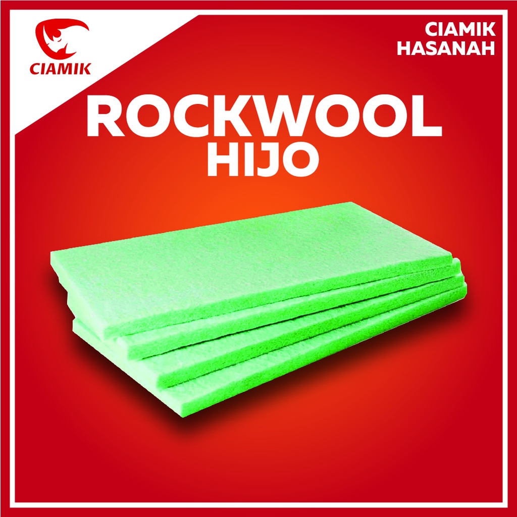 Rockwool Hijo Peredam Suara dan Panas Dinding Ruangan