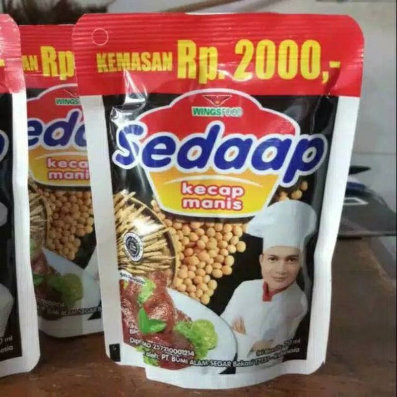 

Sedaap Kecap Manis Pouch Refill 6x63ml
