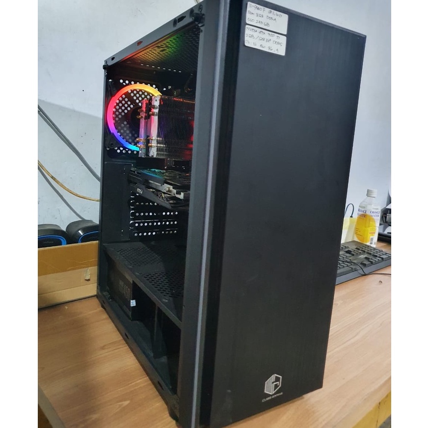 PC Gaming i3 9100F plus NVIDIA GTX 750 TI MSI 2GB 128 bit DDR5