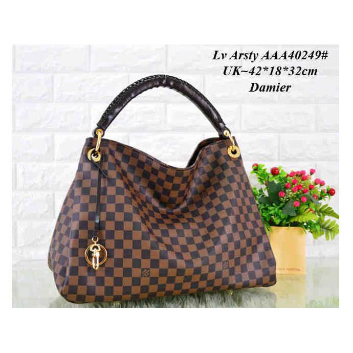 Barang Berkualitas tas bahu lv arsty import tas lv asli tas batam tas branded CUCI GUDANG