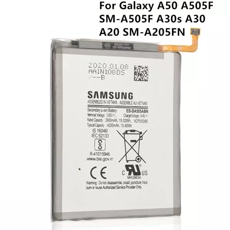 BATERAI SAMSUNG GALAXY A20 A30 A50 A30S A50s - ORI