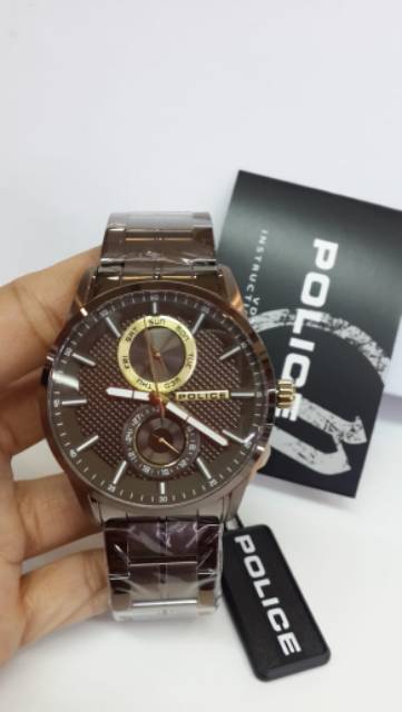 Jam Tangan Pria Police Original PL15534JSB Garansi Resmi 2 Tahun