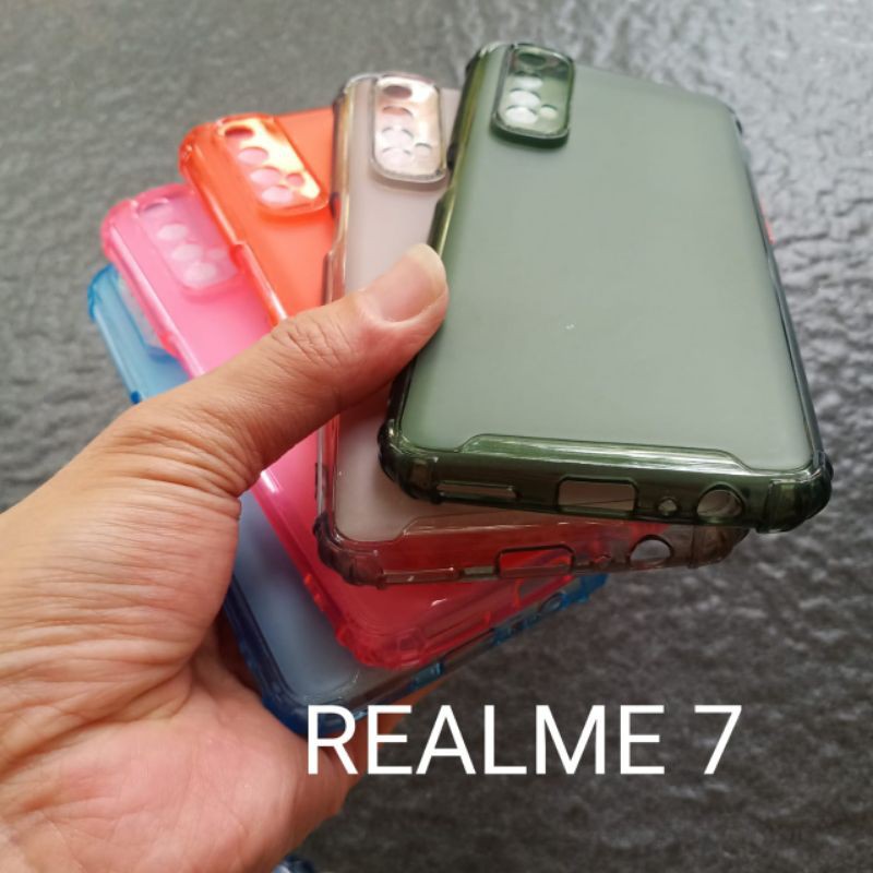 Case Realme 7 . Narzo 20 Pro ( 4 model ) soft softcase softshell silikon cover case