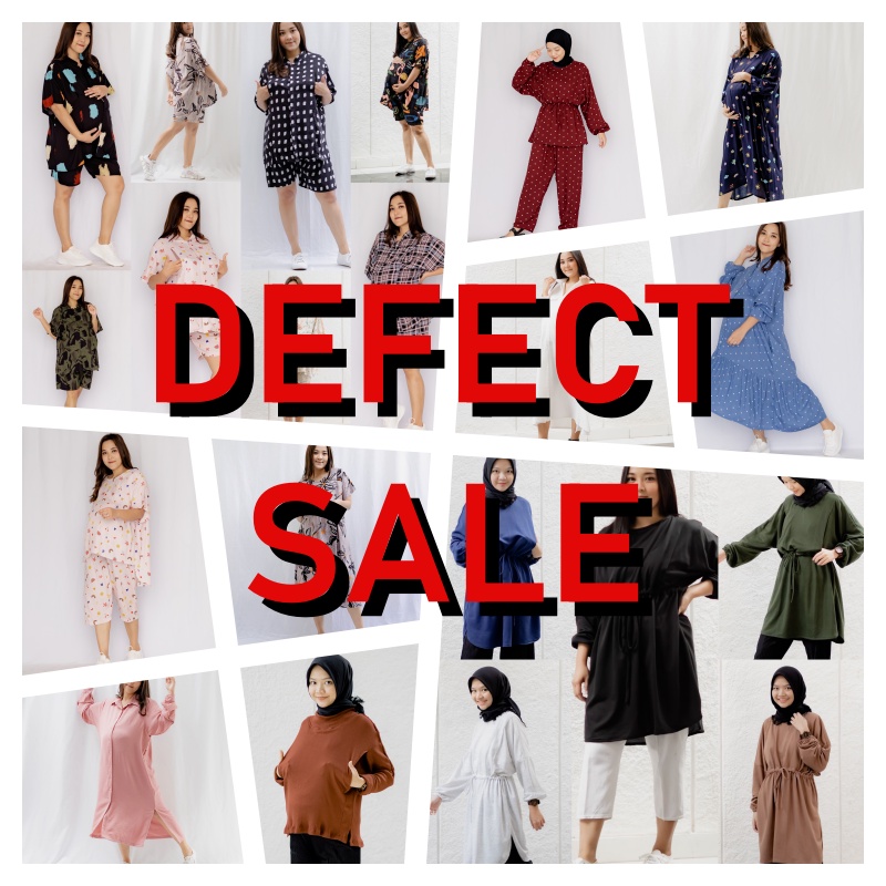 SAMPLE SALE &amp; DEFECT SALE (Baca Deskripsi Sebelum Beli !!)