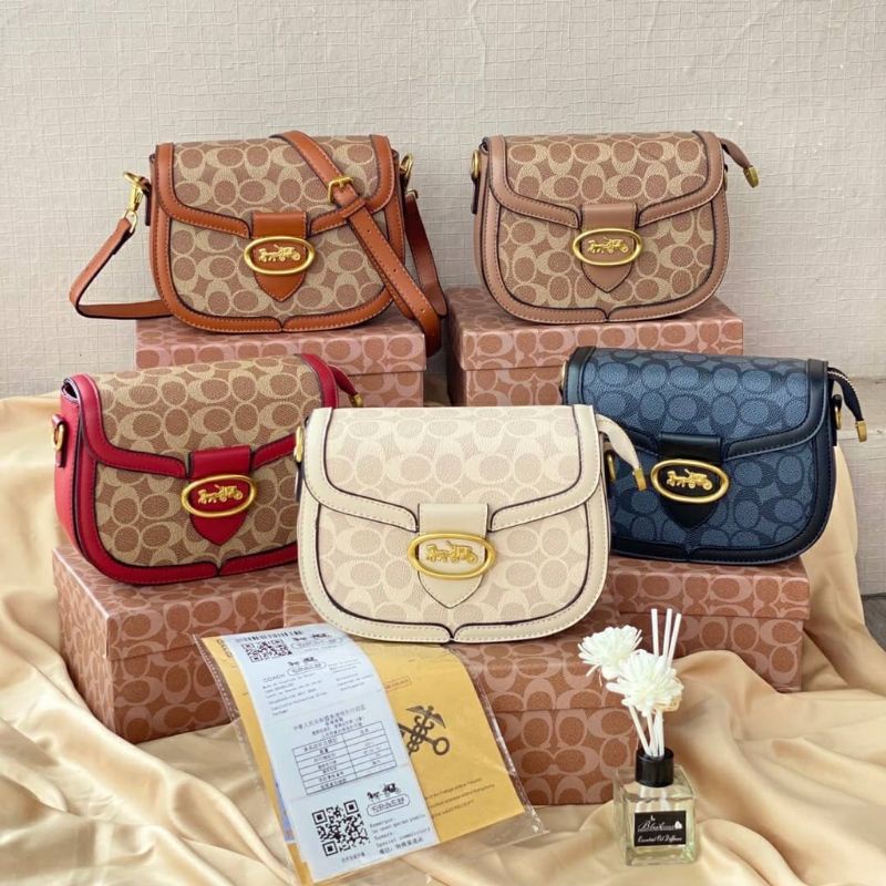 TAS SELEMPANG COACH/ SLINGBAG COACH IMPORT INCLUDE BOXTAS COACH
