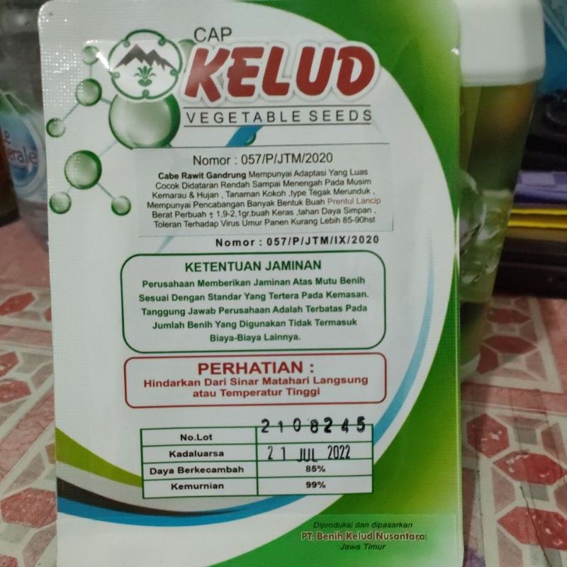 Cabe rawit kelud gandrung 10 gr (SEJENIS ORI 212)