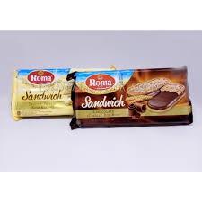 

CAMILAN SEHAT BISKUIT ROMA SANDWICH COKELAT / KACANG 216 GRAM