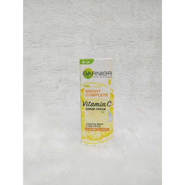 GARNIER LIGHT COMPLETE/SAKURA WHITE/VITAMIN C CREAM 20GR ~ ORIGINAL 100%