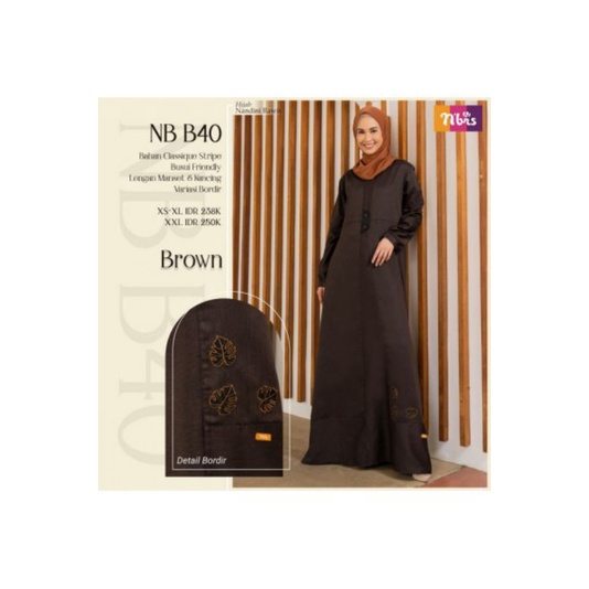 Gamis Nibras NB B40