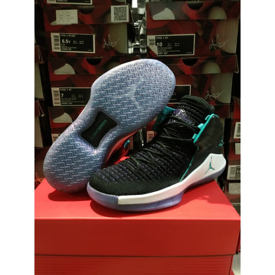 (FREE TALI SEPATU) SEPATU BASKET AJ 32 HIGH CEO HORNETS / AIR JORDAN