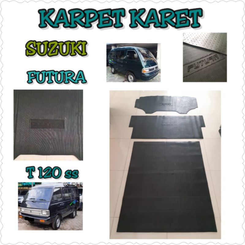 karpet karet alas lantai mobil suzuki futura /  colt t120ss t 120 ss t120