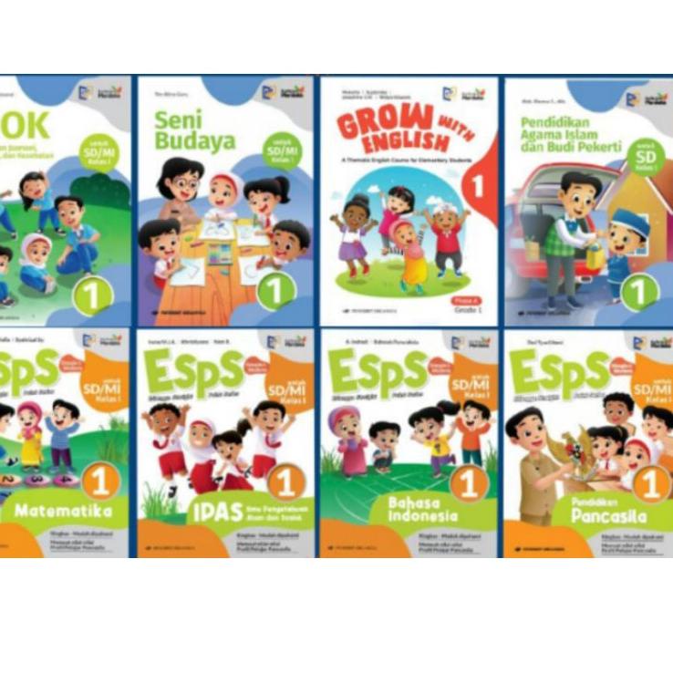 Model Baru.. Erlangga kurikulum merdeka kelas 1