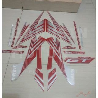 Striping List Body Xeon GT 125 2015 Merah