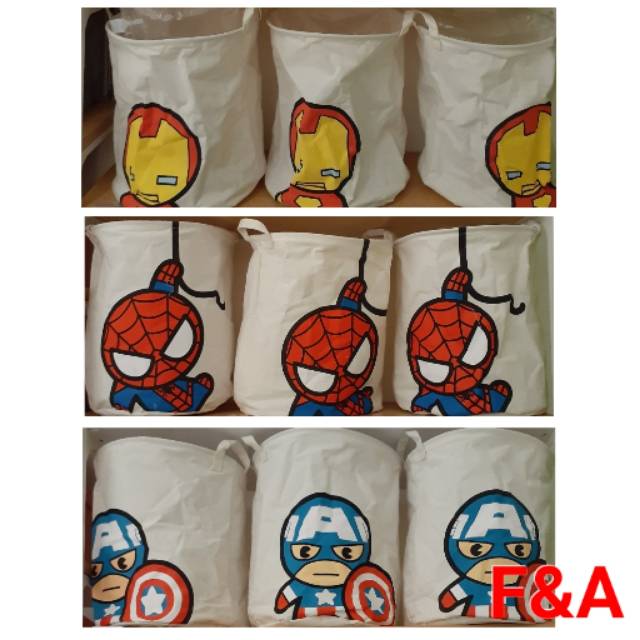 MINISO ORIGINAL | MARVEL X MINISO STORAGE BUCKET