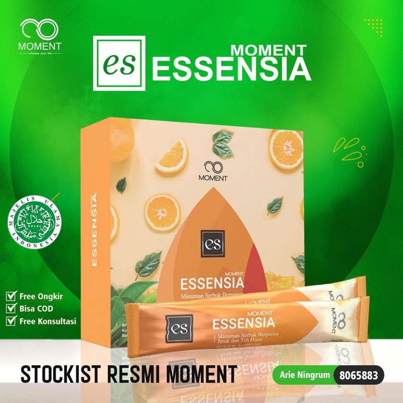 MOMENT ESSENSIA Original✅ BOOSTER IMUN TUBUH PENANGKAL VIRUS