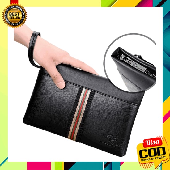 Tas Hand Bag Mont Blanc 202-1 Impor Original Fashion Branded Reseller  Bc10 Business Clutch Pu Leath