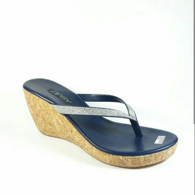 wedges opsy 7cm (sandal kelom)
