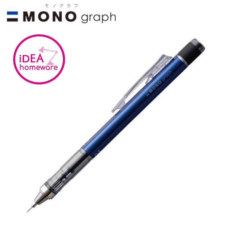 

Tombow Pensil Mekanik Mono Graph Blue DPA-132D 0.5 mm Mechanical Pencil Biru