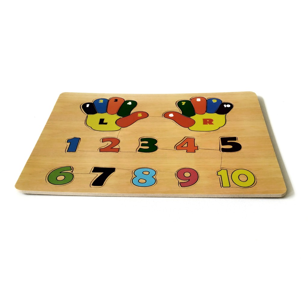 Puzzle Kayu Jari Tangan