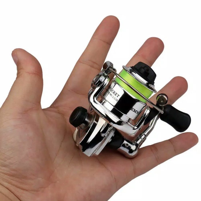 Reel Pancing Mini Pocket Spin 100 / Mini Pocket Fishing Reel Cv
