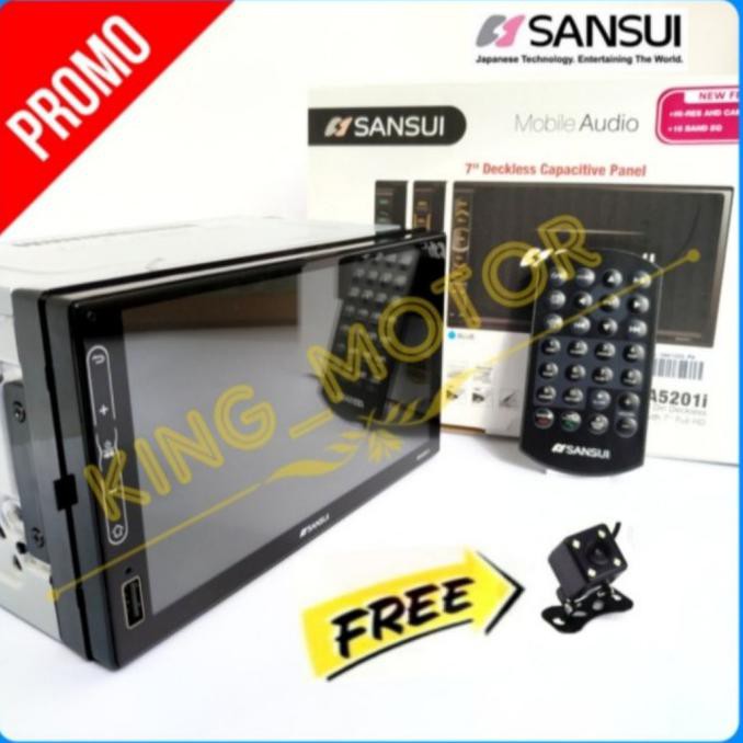 [[[BISA COD]] tv mobil double din head unit sansui sa 5201i full hd 7 inch Kode 1458
