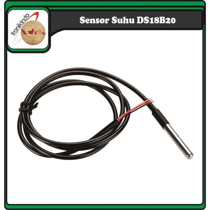 Sensor Suhu DS18B20 Waterproof Temperature Probe Sensor DS18B20