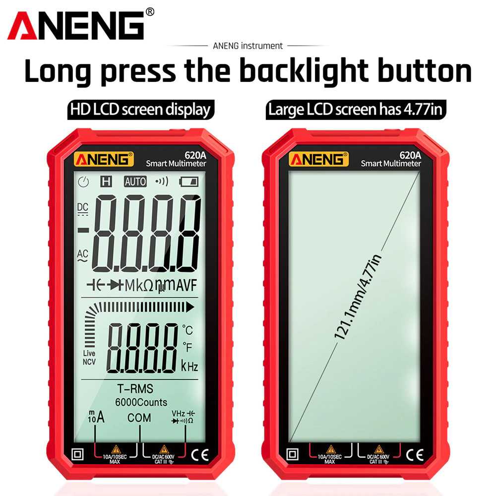 ANENG Digital Multimeter Voltage Tester - 620A