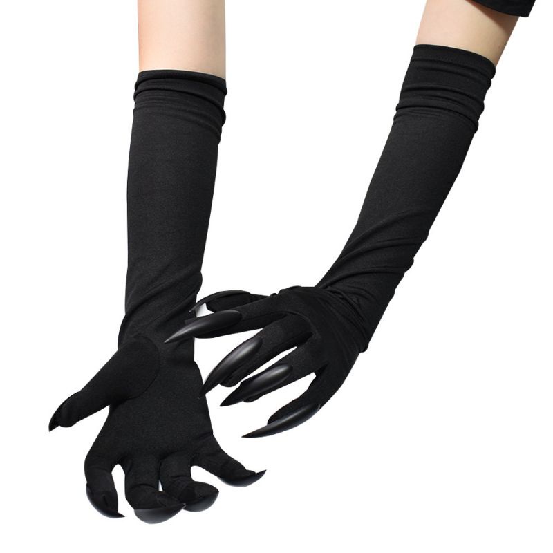 SARUNG TANGAN KUKU CAKAR PANJANG HALLOWEEN LONG GLOVES CLAW GLOVE KUKU SETAN LTX-11