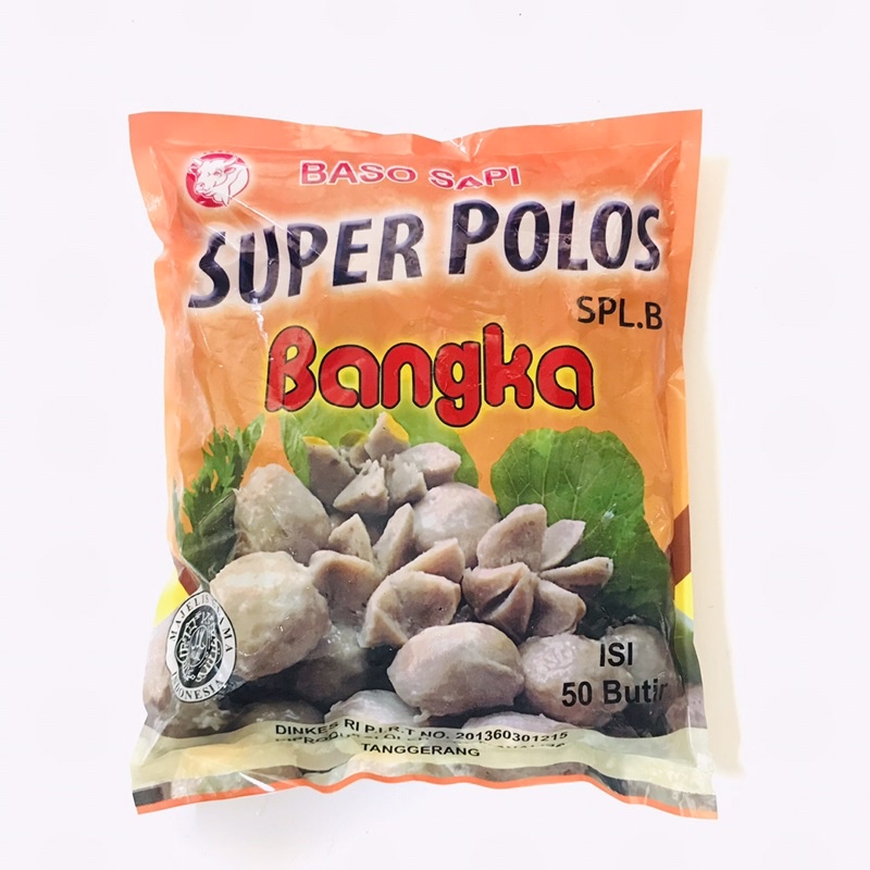 

Bakso Daging Sapi Bangka Super Polos "SPLB" isi 50
