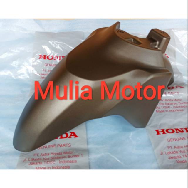 Spakbor slebor fender depan all new vario 150 2018 2018 coklat dop brown matte