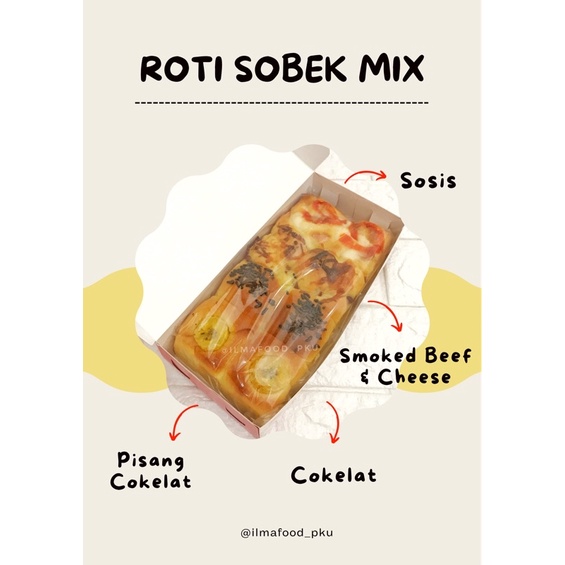 

Roti Sobek Mix Ilma food