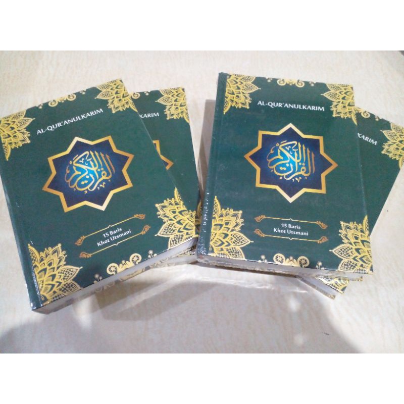 

Al-Qur'an khot Ustmani 15 baris A5