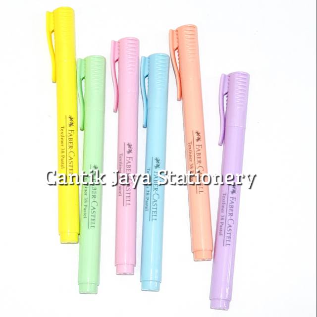 

Text Marker Highlighter Faber Castell Textliner Pastel 38