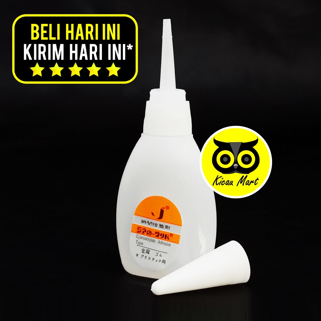 LEM KOREA TETES CAIR PEREKAT SUPER KUAT POWER GLUE SETAN SERBAGUNA SERBA GUNA KAYU KERAMIK ALMKRA