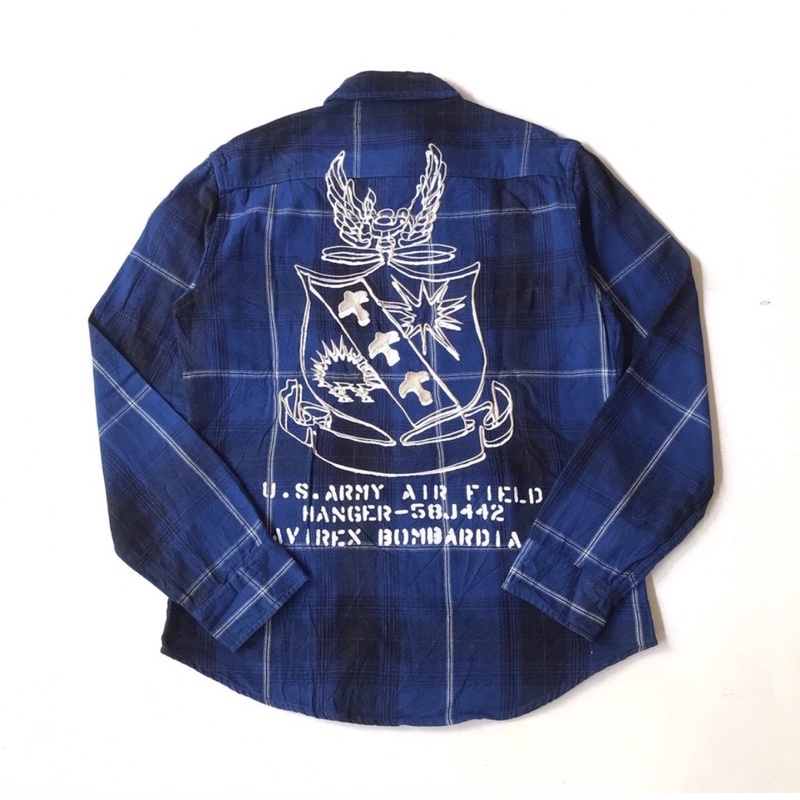 flannel avirex