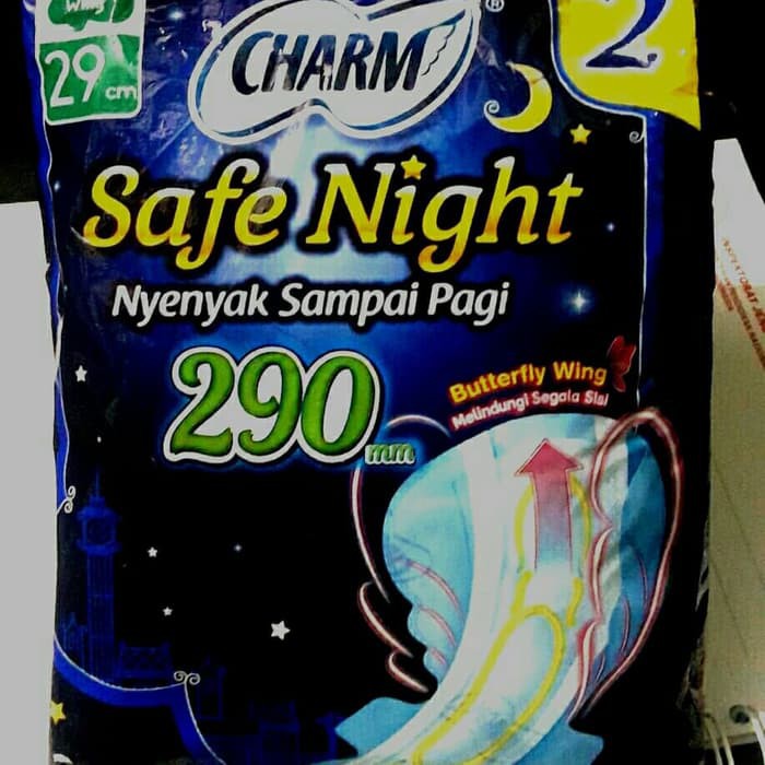 Pembalut Charm safe Night 290mm