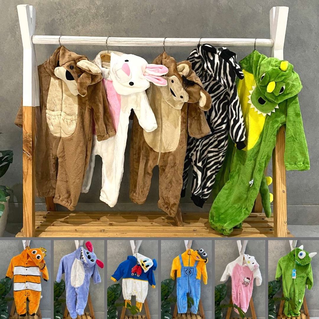 ONESIE COLLECTION KIDS | size 0-18m 1-5y | costume kostum pakaian baju anak laki laki perempuan kost