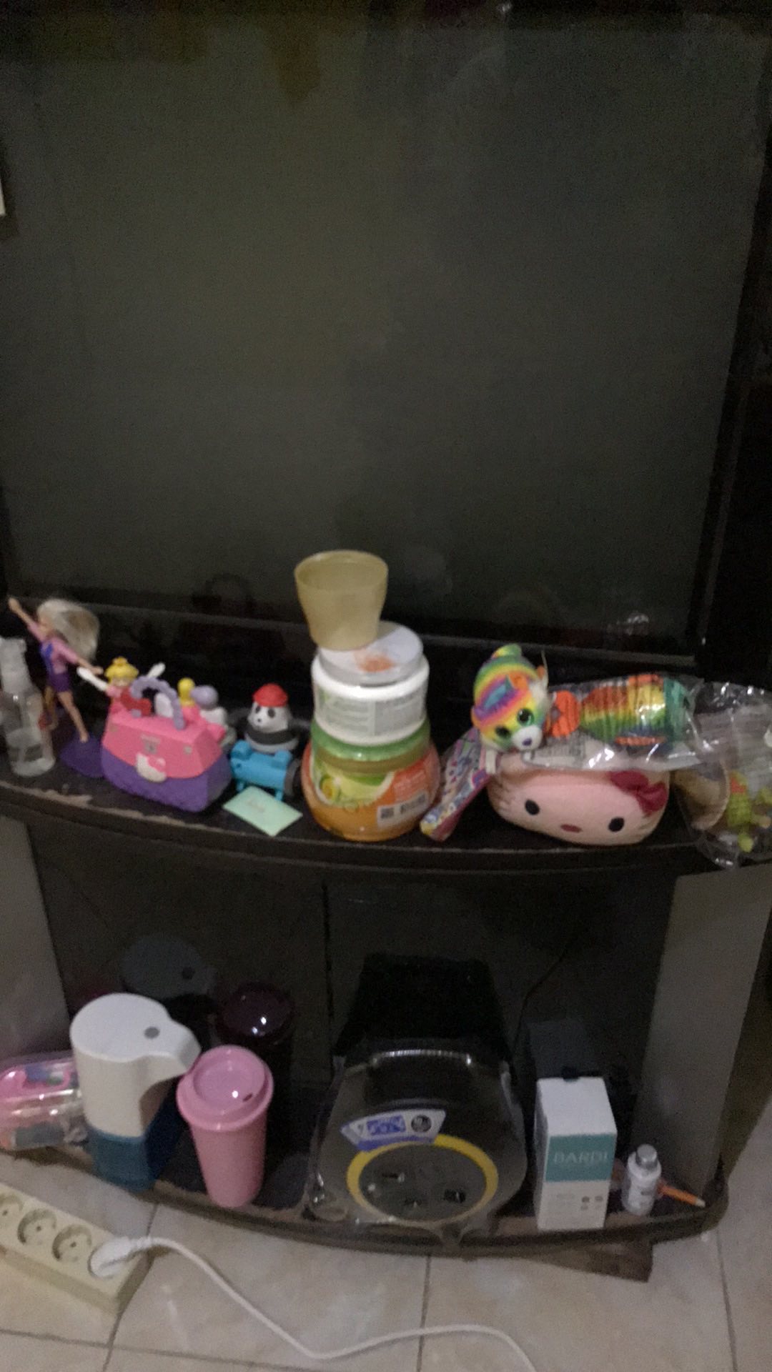 He 256 Organizer Kotak Tempat Rak Sepatu Plastik Transparant Transparan Box Serbaguna