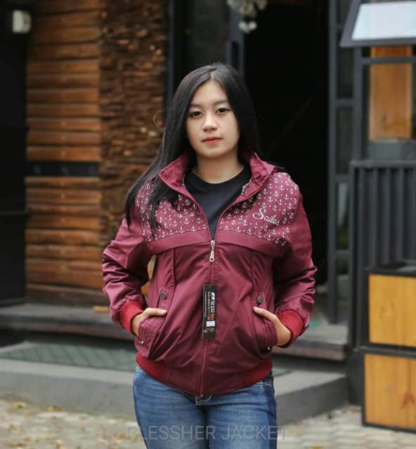 jaket blessher cewek,jaketmotor,jaketparasut,jaketcewek