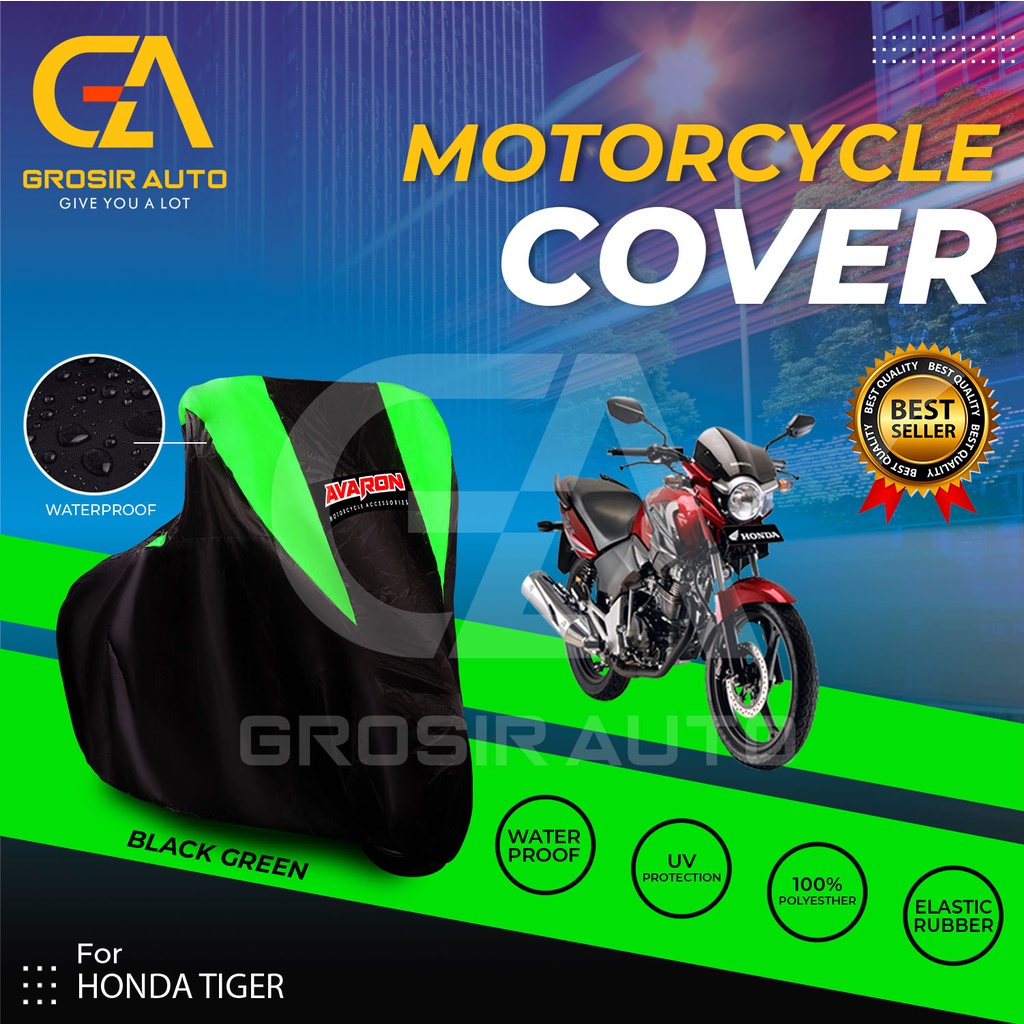 Sarung Motor AVARON TIGER Penutup Pelindung Body Cover Motor Warna Anti Air Merk Avaron