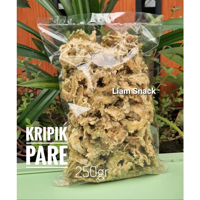 

Keripik pare kress 250gram, jajanan, cemilan, kue kering & snack enak termurah & berkualitas.