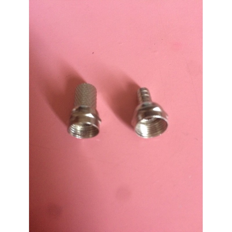 Konektor Drat F Antena TV Bahan Besi Metal