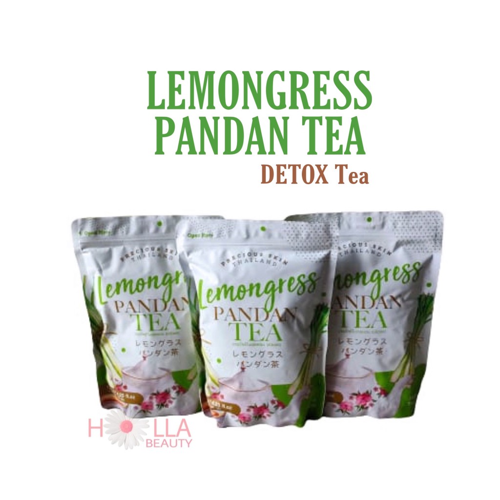 RECOMMEMDED LEMONGRESS PANDAN DETOX TEA THAILAND