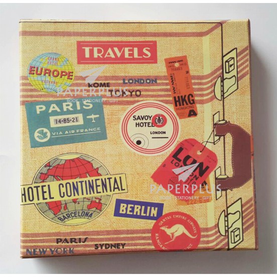 

Kotak Kado / Kotak Hadiah / Gift Box Jumbo A / Vintage TRAVEL