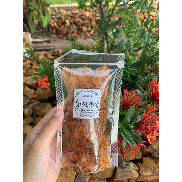 

Keripik kaca pedas daun jeruk