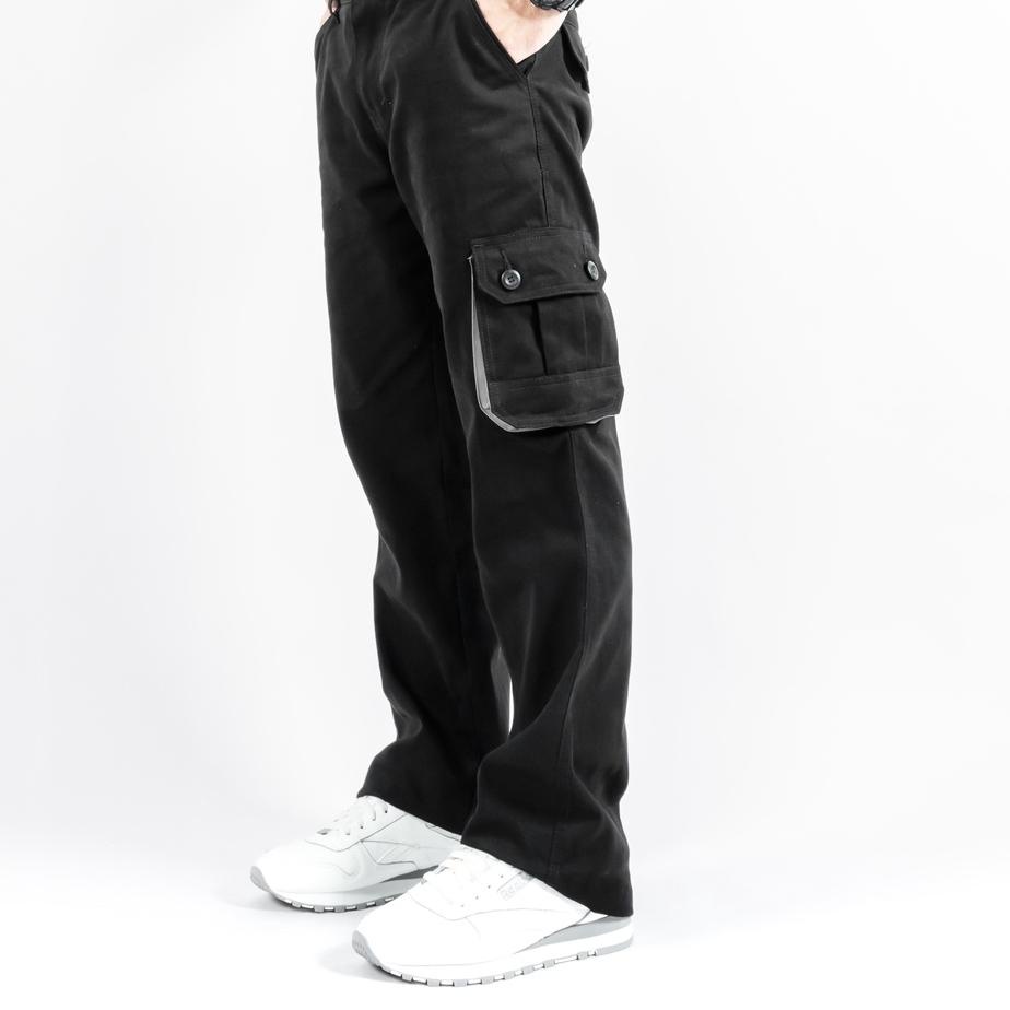 Sale Terbatas Gizmo Celana Cargo Panjang Prime Black