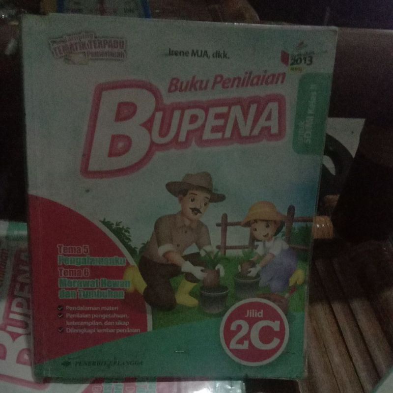 buku Bupena SD kelas 2C penerbit erlangga